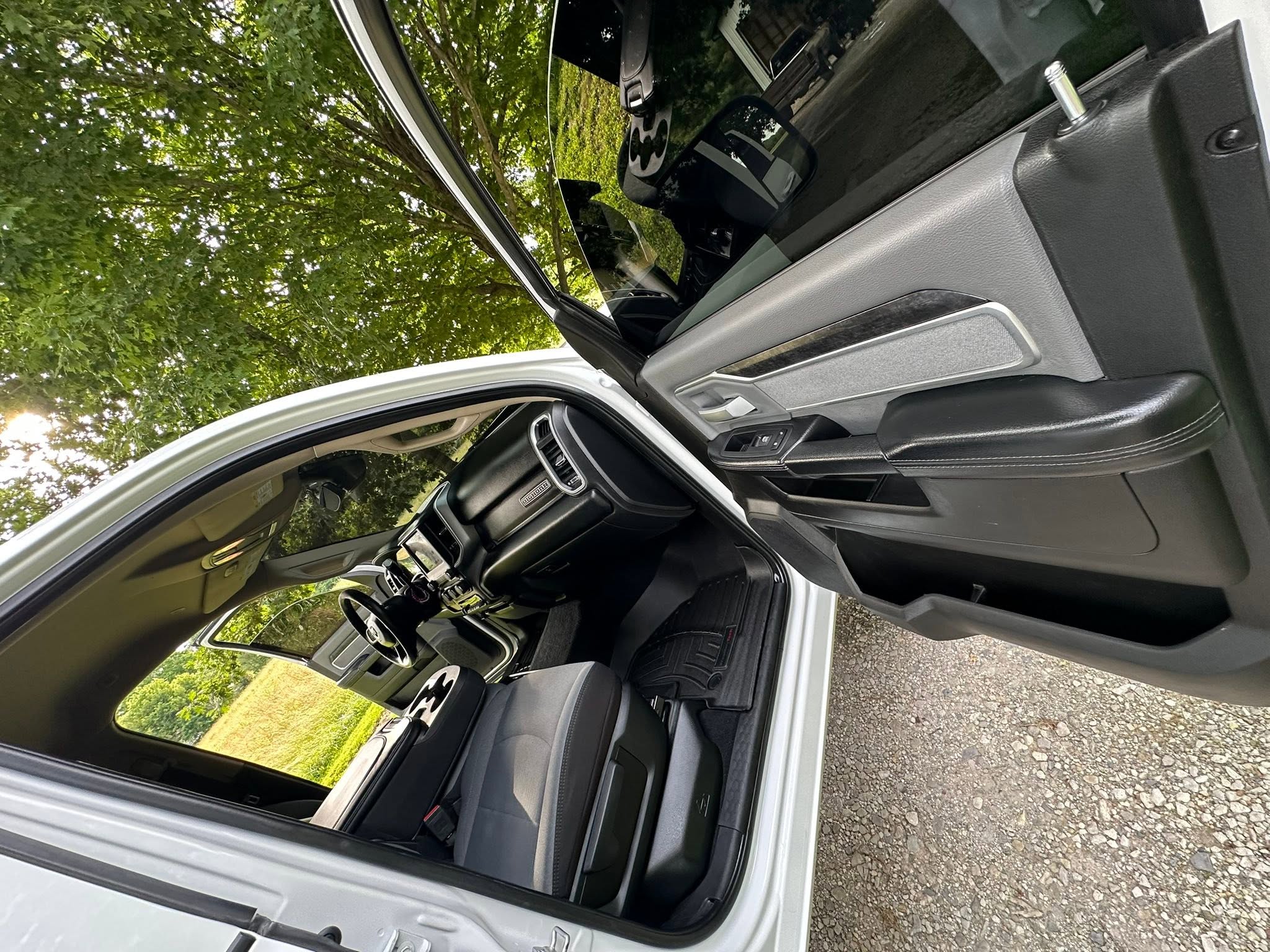 Clean detailed back seats